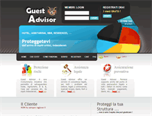Tablet Screenshot of guest-advisor.net